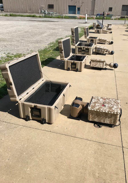 military surveillance cameras