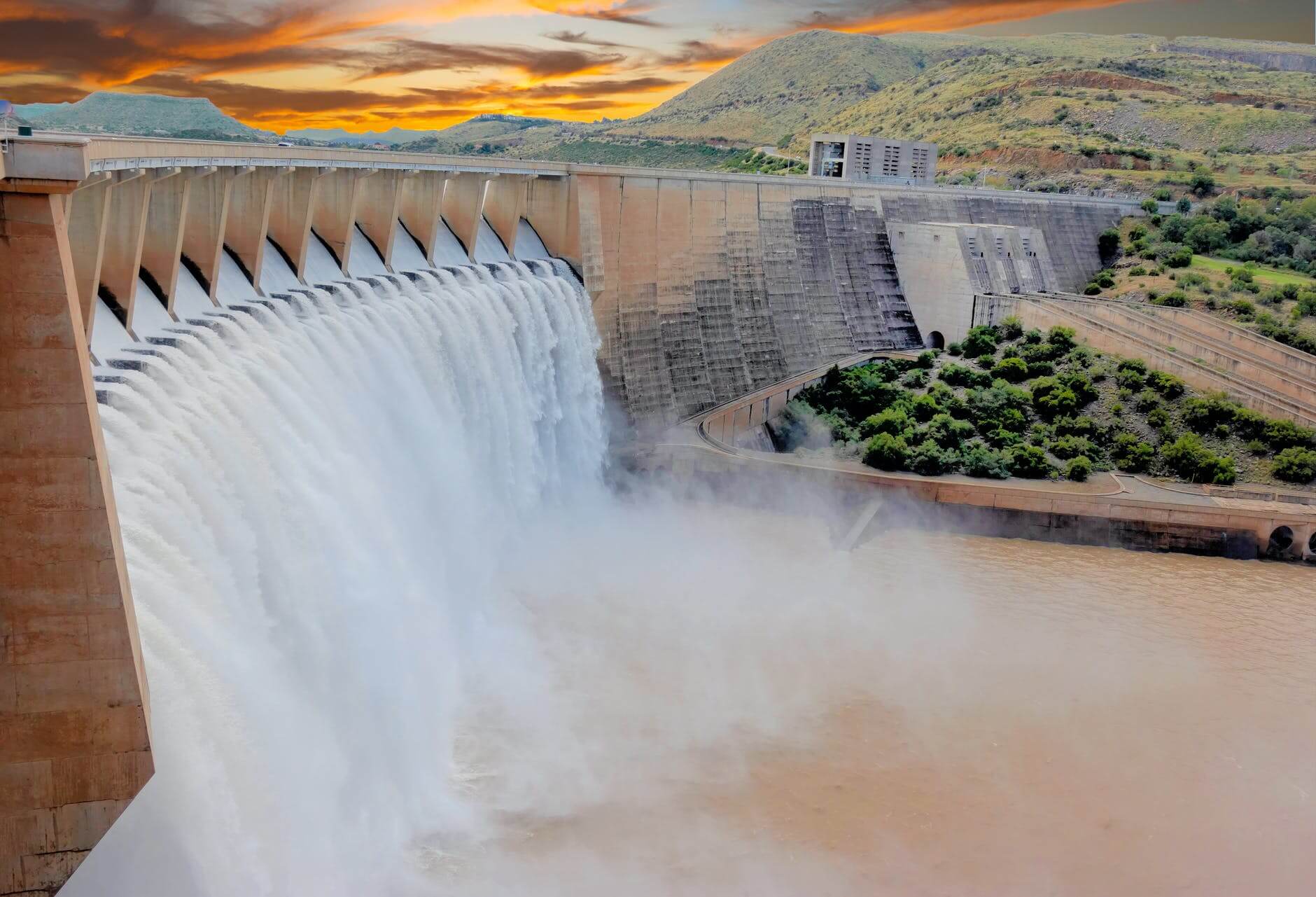 surveillance cameras for dams & hydroelectric plants