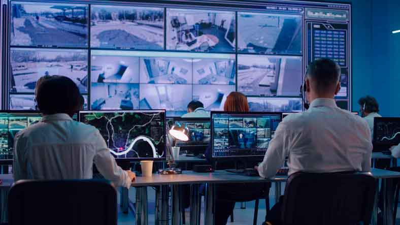 surveillance monitoring for mission critical infrastructure