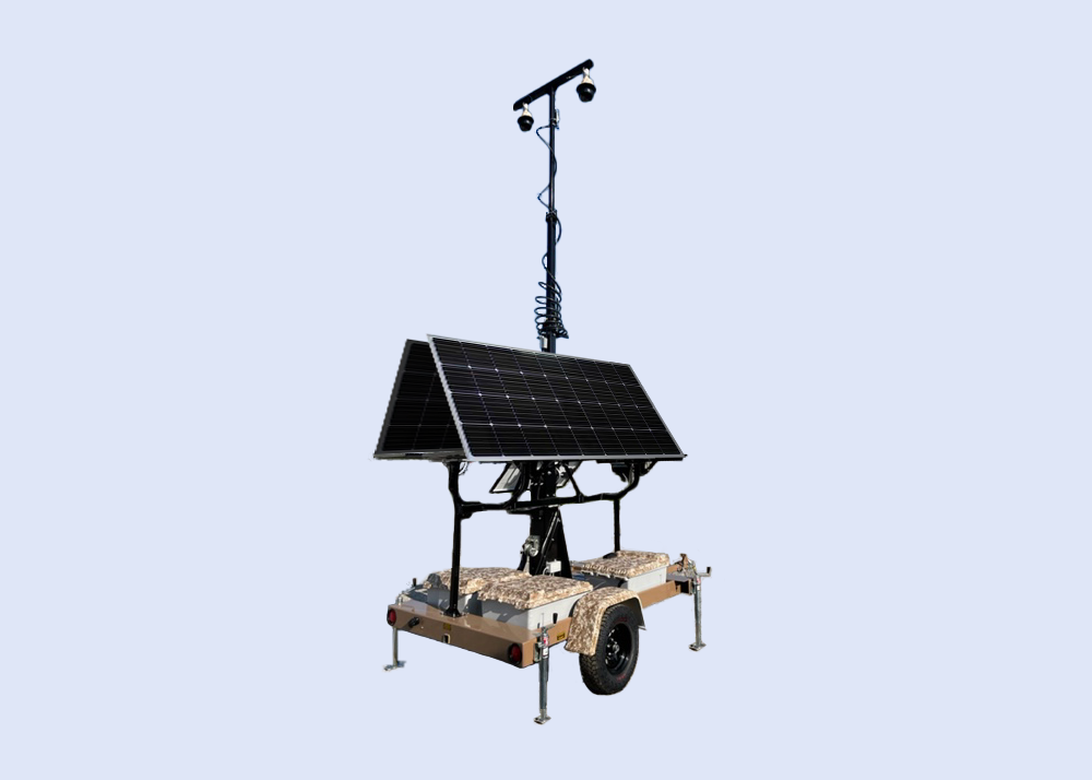 Sentry-Solar Wireless, Solar Surveillance Trailer
